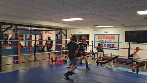 Joey sparring Kyle 2. 7/22/24