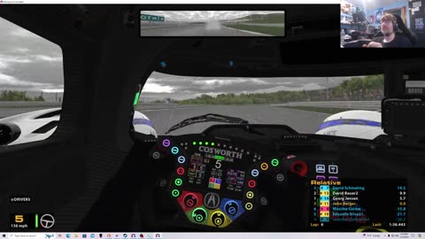 iRacing A Fixed IMSA iRacing Series from Fuji 7/23/24. Rainy Fuji.