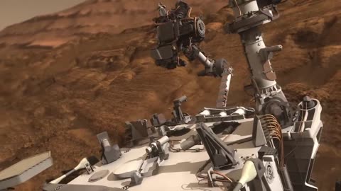 Mars Science Laboratory Curiosity Rover Animation -HD