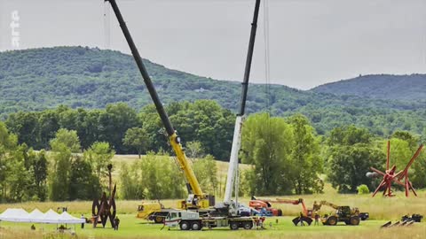 L'art dans la vallee de l'Hudson - Storm King Art Center Ursula von Rydingsvard et Judy Pfaff