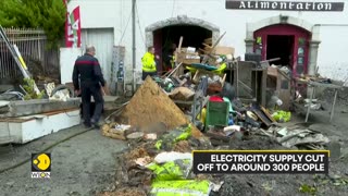 Storms in Southern France cause damage to villages | WION Climate Tracker | English News | WION