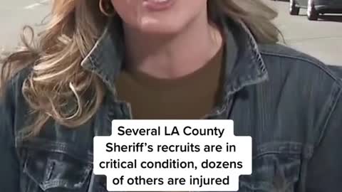 Several LA County Sheriff's recruits are in critical condition, dozens of others are injured