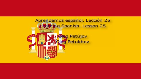 Learning Spanish. Lesson 25. In the city. Aprendemos español. Lección 25. En la ciudad.