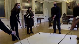 William and Kate visit London’s Foundling Museum