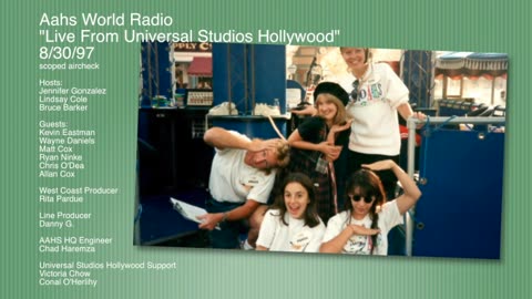 "Live From Universal Studios Hollywood" 8/30/97