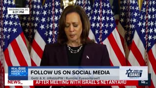 KAMALA LIES ABOUT ISRAEL