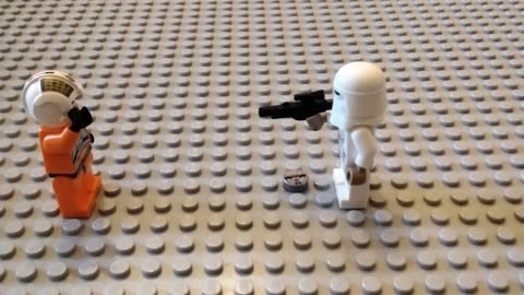 Star Wars stop motion video