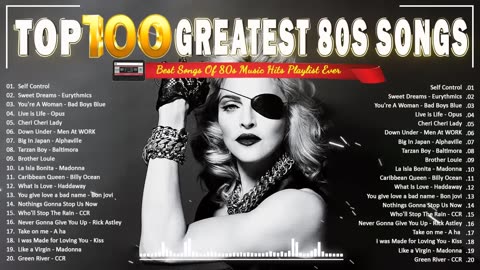 Greatest 80s Music Hits 🎈 Nonstop 80s Greatest Hits 🎈🎈 Best Oldies Songs Of 1980s