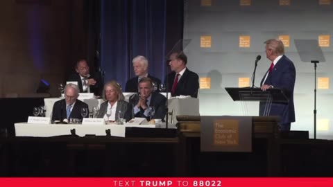 President Trump takes Question 3