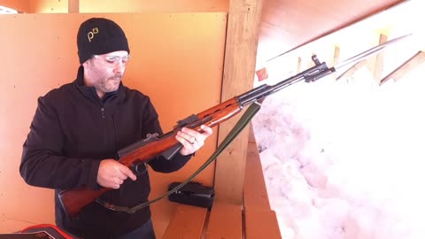 1961 vintage SKS at the range. I almost sold it but I’m keeping it now