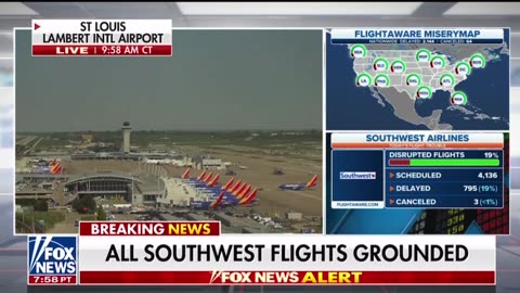 All Southwest flights grounded