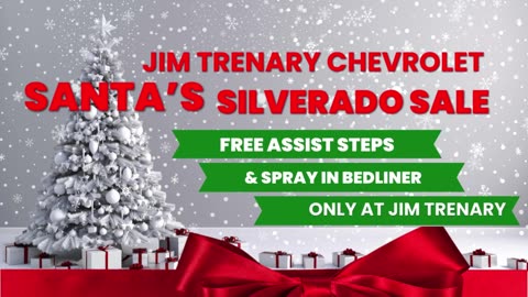 Santa's Silverado Sale at Jim Trenary Chevrolet