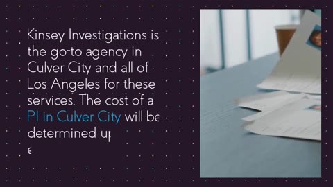 Expert Private Investigator in Culver City, CA | Kinsey Investigations