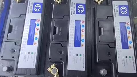 Automobile modification of storage battery