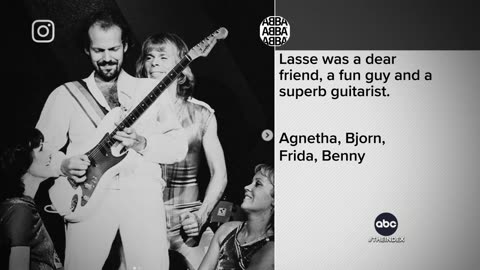 Video ABBA guitarist Lasse Wellander dies at 70 - ABC News