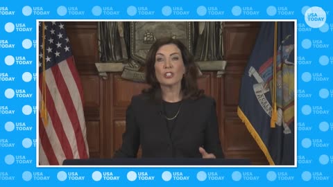 Gov. Kathy Hochul asks for federal aid amid migrant crisis | USA TODAY