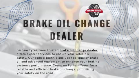 Affordable Brake Oil Change Dealer in UK