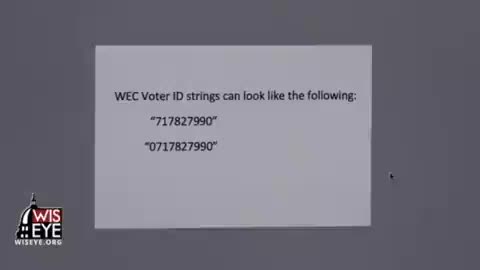 Wisconsin Election Commission Voter ID database has 145,000 duplicate voter registrations