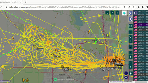 Bird Nazi N281TW back over Morristown - 11am Jan 5th - Bird Mafia Spy Utah -