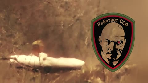 A 1AK Special Forces sniper gave a headshot to a hapless Vsushnik at an observation post