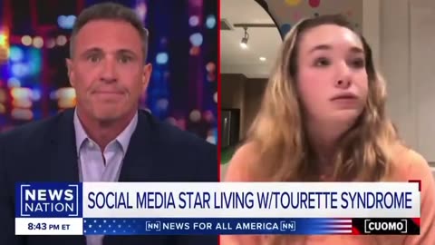 Influencer with Tourette's curses out Chris Cuomo on his own show – LOL!