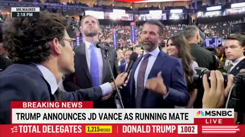 Donald Trump Jr Blasts Lying MSNBC Reporter In Fiery Takedown