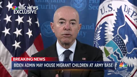 U.S. Considering Army Base To House Migrant Children NBC Nightly News