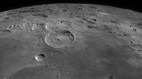 Moon - Close Up View - Real Sound. HD