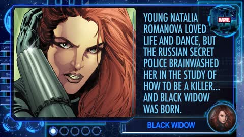 Black Widow (Natasha Romanova) Marvel 101