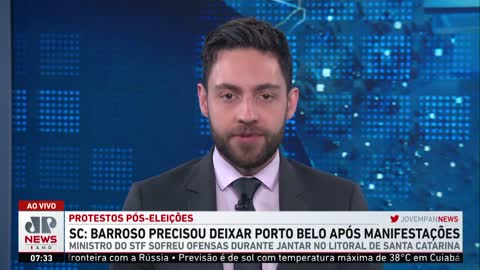 Barroso precisou deixar Porto Belo (SC) após manifestações