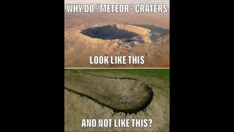 Meteor Craters Mystery