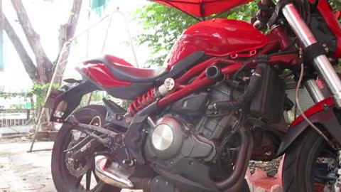 BENELLI TNT 300 Exhaust Sound