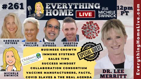 261: DR. LEE MERRITT - Covid Slaves & The Great Reset, Children's Health Defense & Vaccine Mandates, Business Growth, Immunity, Sales Tips, Success Mindset