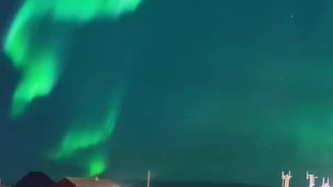 Amazing AURORA Sky over ICELAND Northern Lights Aurora Borealis #shorts