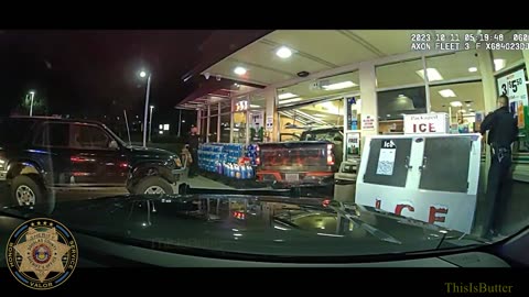 Bodycam video of Douglas police shootout after suspect crashes into Castle Rock 7-Eleven