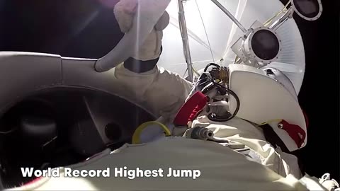 Space jump record