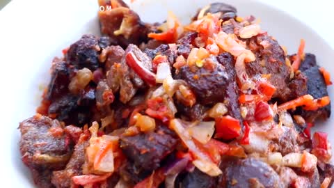 ASUN RECIPE - SPICY ROASTED GOAT MEAT