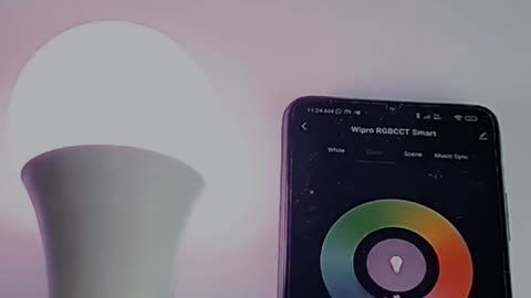 smart light bulb-WiFi LED with Music Sync Function. || Smart bulb #smartbulb #tech