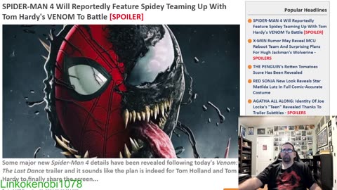 Rumor on movies between Spider Man 4 and Venom The Last Dance