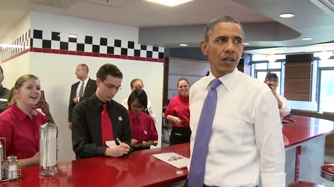 Unexpected Encounter: President Barack Obama's Surprise Visit Unveiled!