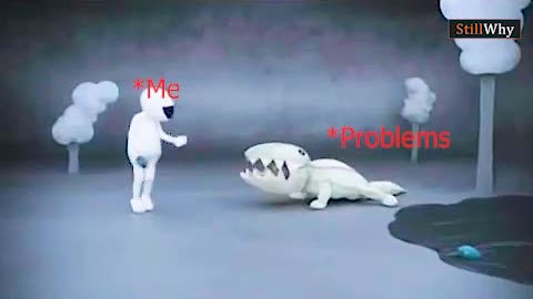 Problems Vs me, when problems love me, Comic