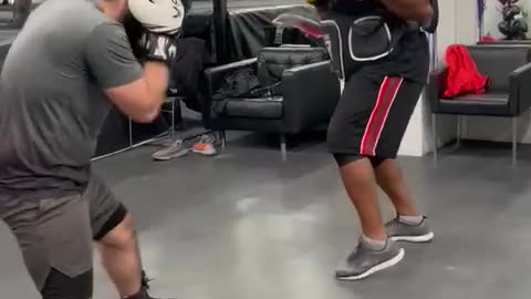 Boxing training