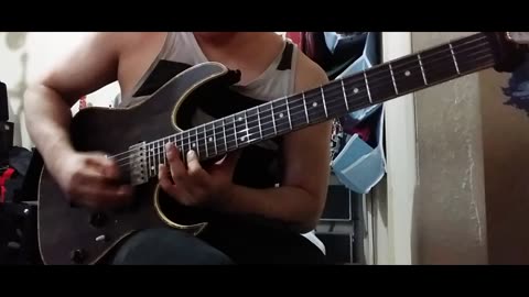 43% Burnt Guitar Cover