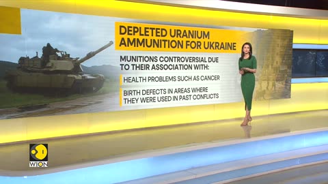 Russia Expresses Outrage Over US Depleted Uranium Shells Sent to Ukraine