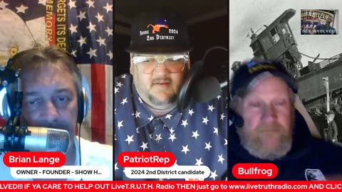 02212023 LiveT.R.U.T.H. Radio Broadcast - "THE PATRIOT ROUNDTABLE"