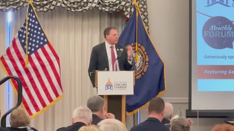 Gov. Chris Sununu Speaks To Concord Chamber Members