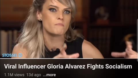 Gloria Alvarez Fights Socialism in Modern Era!