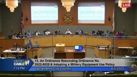 Sacramento City Council Meeting