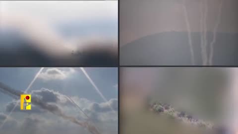 Hezbollah releases videos of large retaliatory attacks against Israeli military bases