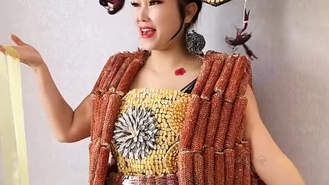 This rural sister became popular on the Internet because she imitated Wu Zetian's empress